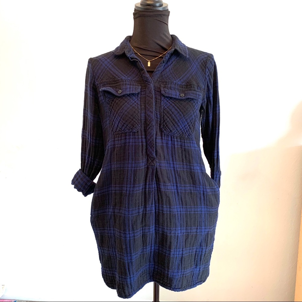 Madewell Shirtdress Farmstand Plaid Sz  XS